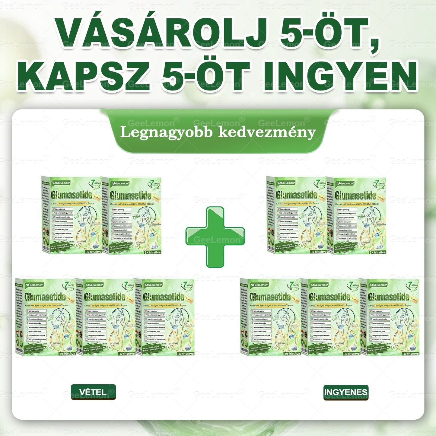 Geelemon® meglepetéssel készült számodra! Már most is egy remek ajánlatod van, de most egy még jobbat oldottál fel: élvezd a 30% kedvezményt a következő vásárlásodra – csak a következő 2 percben érvényes!