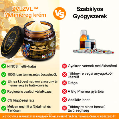 𝐇𝐢𝐯𝐚𝐭𝐚𝐥𝐨𝐬 𝐮̈𝐳𝐥𝐞𝐭: 𝐙𝐕𝐋𝐙𝐕𝐋®𝐌𝐞́𝐡𝐦𝐞́𝐫𝐞𝐠𝐞𝐬 𝐊𝐫𝐞́𝐦 – 𝐀𝐳𝐨𝐧𝐧𝐚𝐥𝐢, 𝐮𝐥𝐭𝐫𝐚𝐞𝐫𝐨̋𝐬 𝐟𝐚́𝐣𝐝𝐚𝐥𝐨𝐦𝐜𝐬𝐢𝐥𝐥𝐚𝐩𝐢́𝐭𝐨́ (Enyhíti az ízületi gyulladás okozta fájdalmat, az izomfájdalmat, a hátfájást, a térd-, váll-, csípő-, csukló- és kézfájdalmat.)